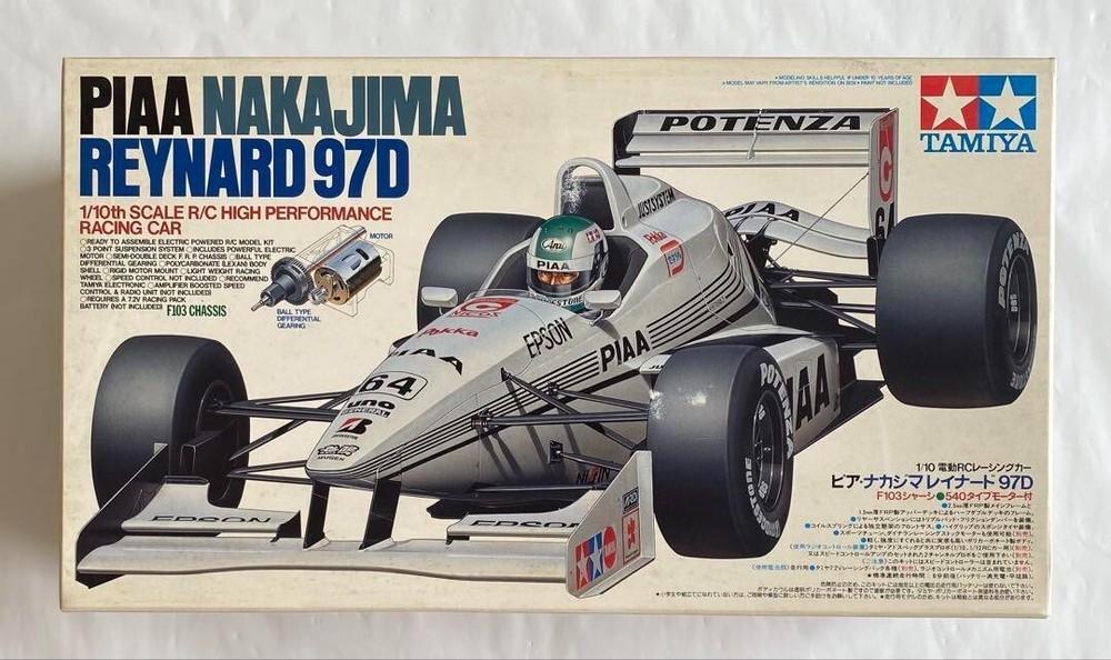 Tamiya 1/10 Pier Nakajima Reynard 97D F103 RC F1 Car Kit 58198