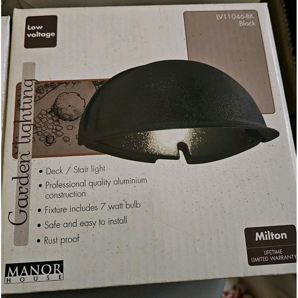 Low Voltage Aluminum Deck Stair Landscape Lighting Manor House Milton  