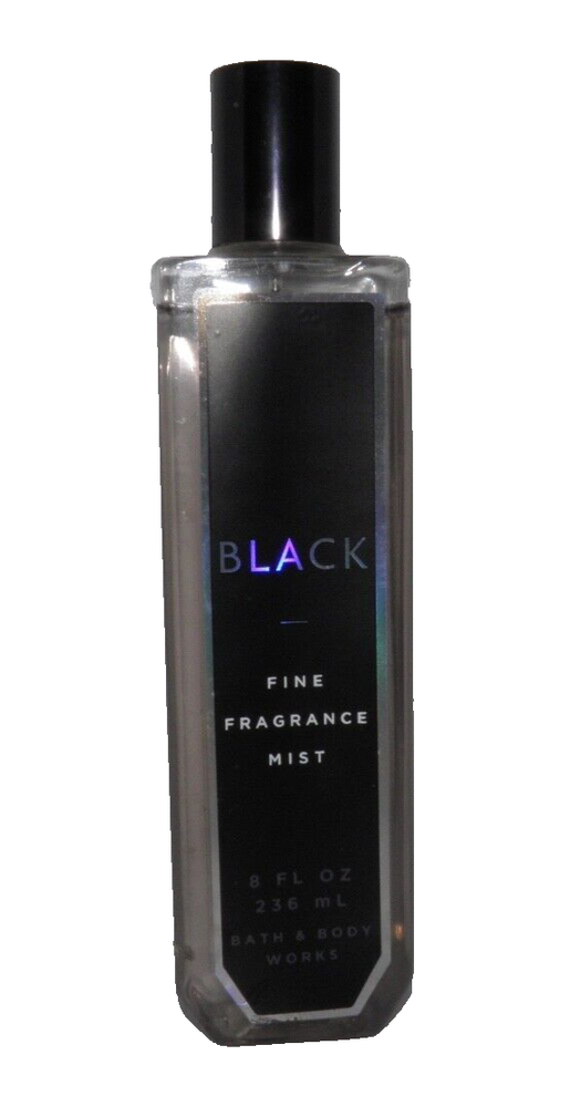 Bath & Body Works Discontinued Black Fragrance Body Mist Spray