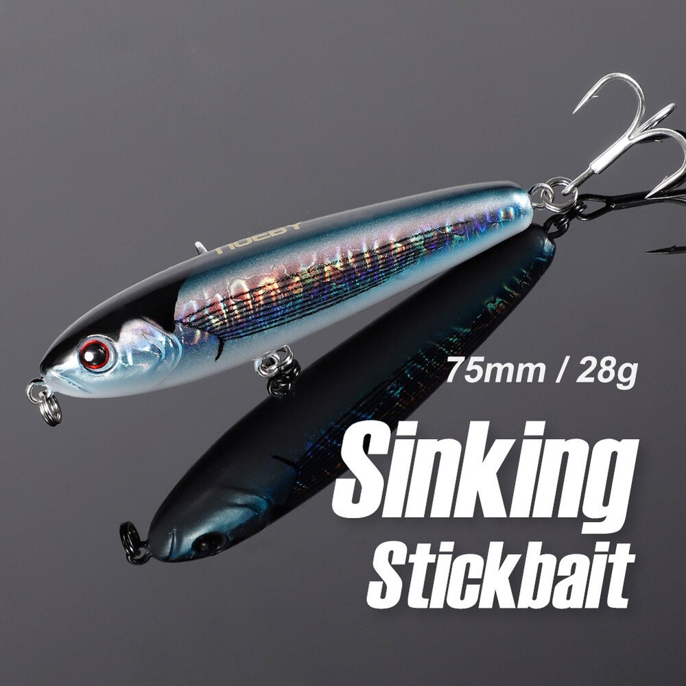 Sinking Pencil Fishing Lures Long Casting Stickbait Wobblers Artificial Bait