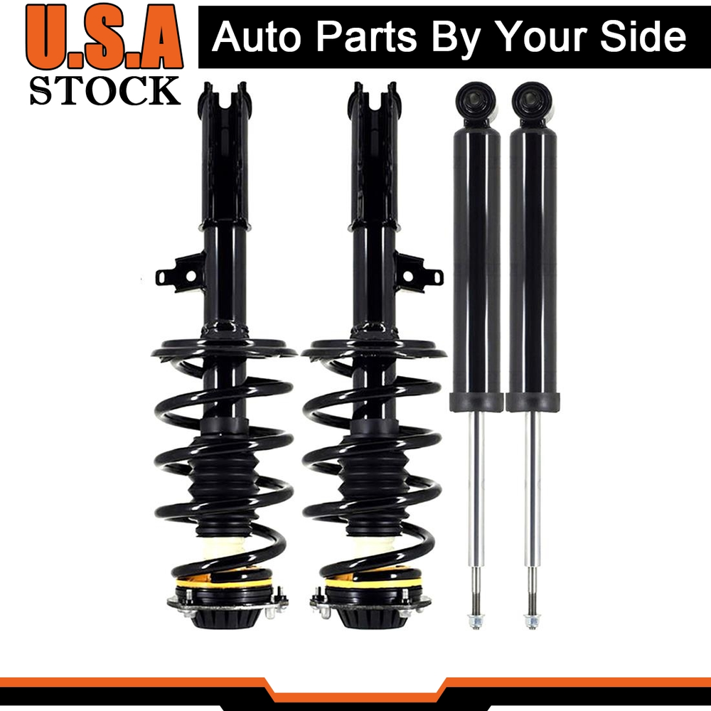 Front Struts & Rear Shocks With Sway Bar For 2018-2021 Buick Enclave Lifetime W.