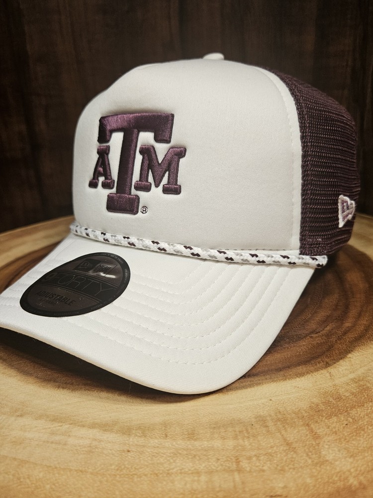 Texas A&M Golfer Rope Snapback Adjustable Cap by New Era