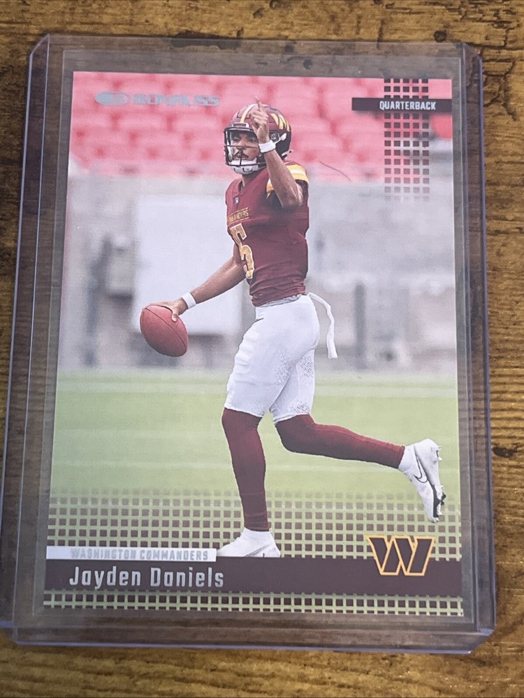 2024 Panini Donruss Jayden Daniels #22 1994 Retro Rookie Card Commanders (RC)
