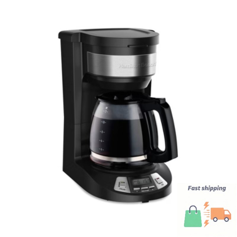 Hamilton Beach 12 Cup Programmable Coffee Maker - Black - 46290