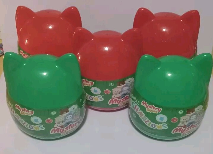 Lot of 5 Squishmallows Mystery Squad Capsule 8” Stuffie Plush $150 Total Value!!