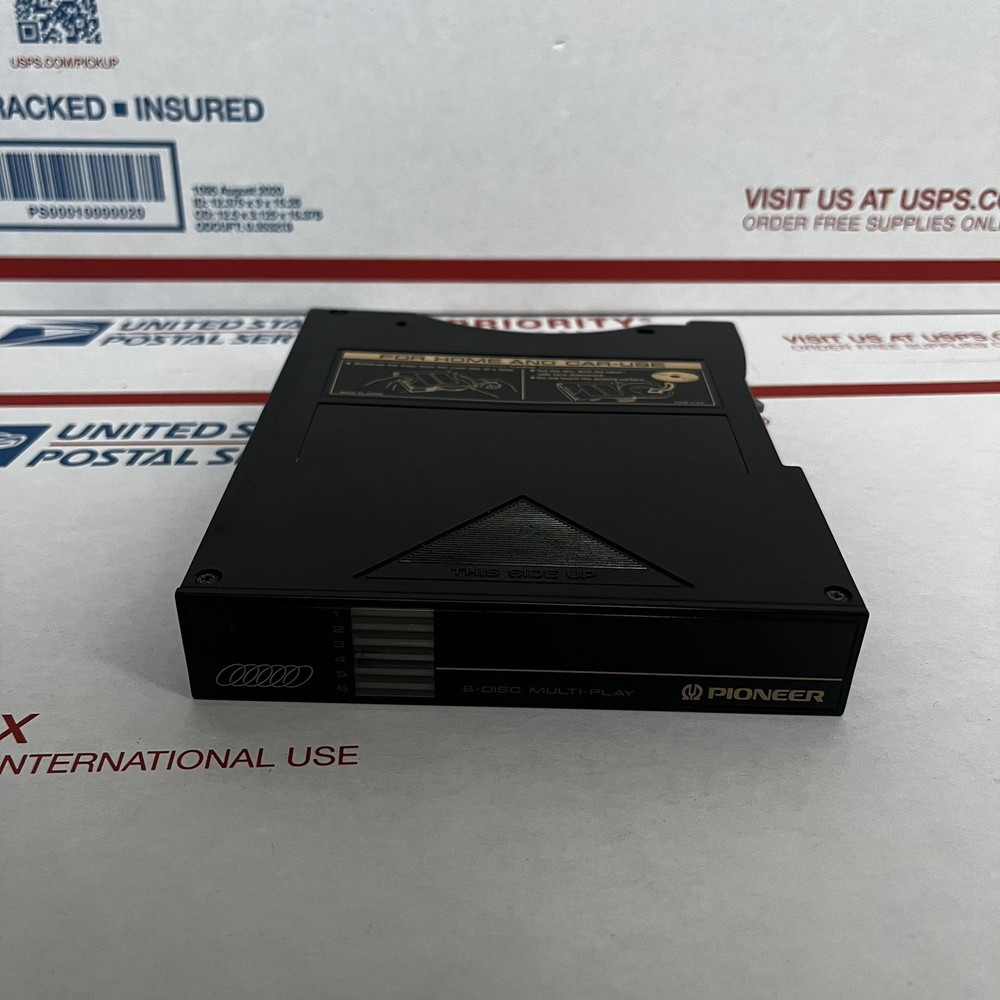 Pioneer 6 Disc Multi-Play CD Player Changer Magazine Cartridge For Home & Car