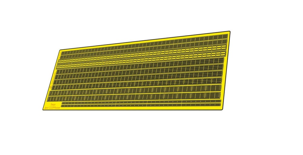 Photo-etched detailing set for Rails set Navy USSR/Russia