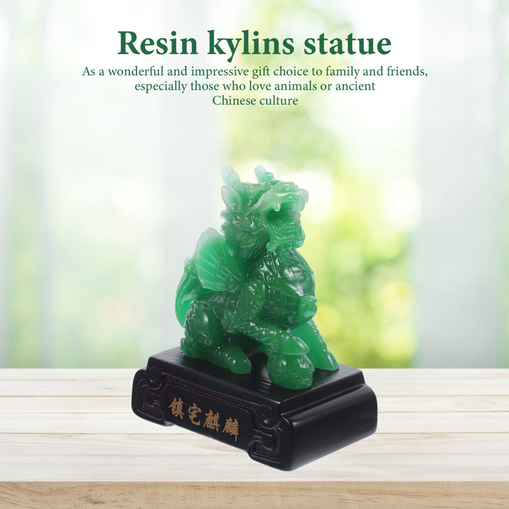Resin Kylin Figurine Resin Kylins Figurines Kylin Figurines Kylin Ornament