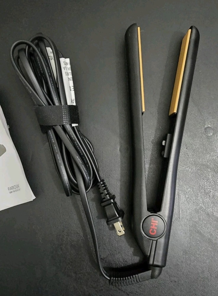 CHI Original Ceramic Hairstyling Iron 1 Inch – w/ Manual