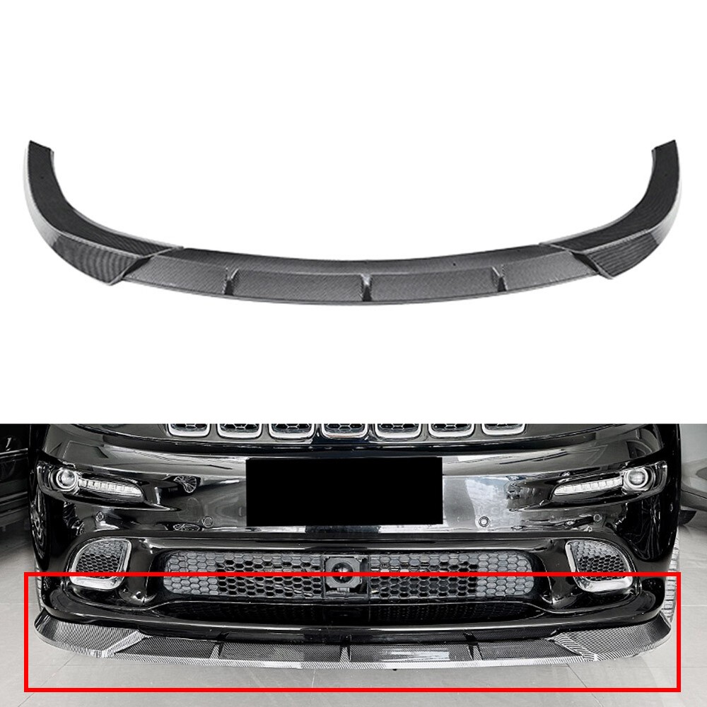 US 1x Front Bumper Lip Spoiler Splitter For Jeep Grand Cherokee SRT SRT8 2012-16