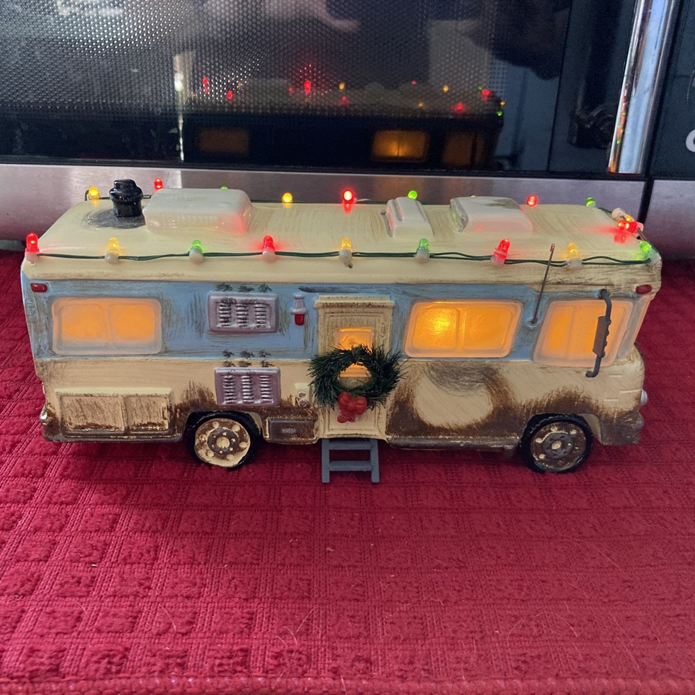National Lampoon's Christmas Vacation Snow Village Dept 56 Cousin Eddies RV