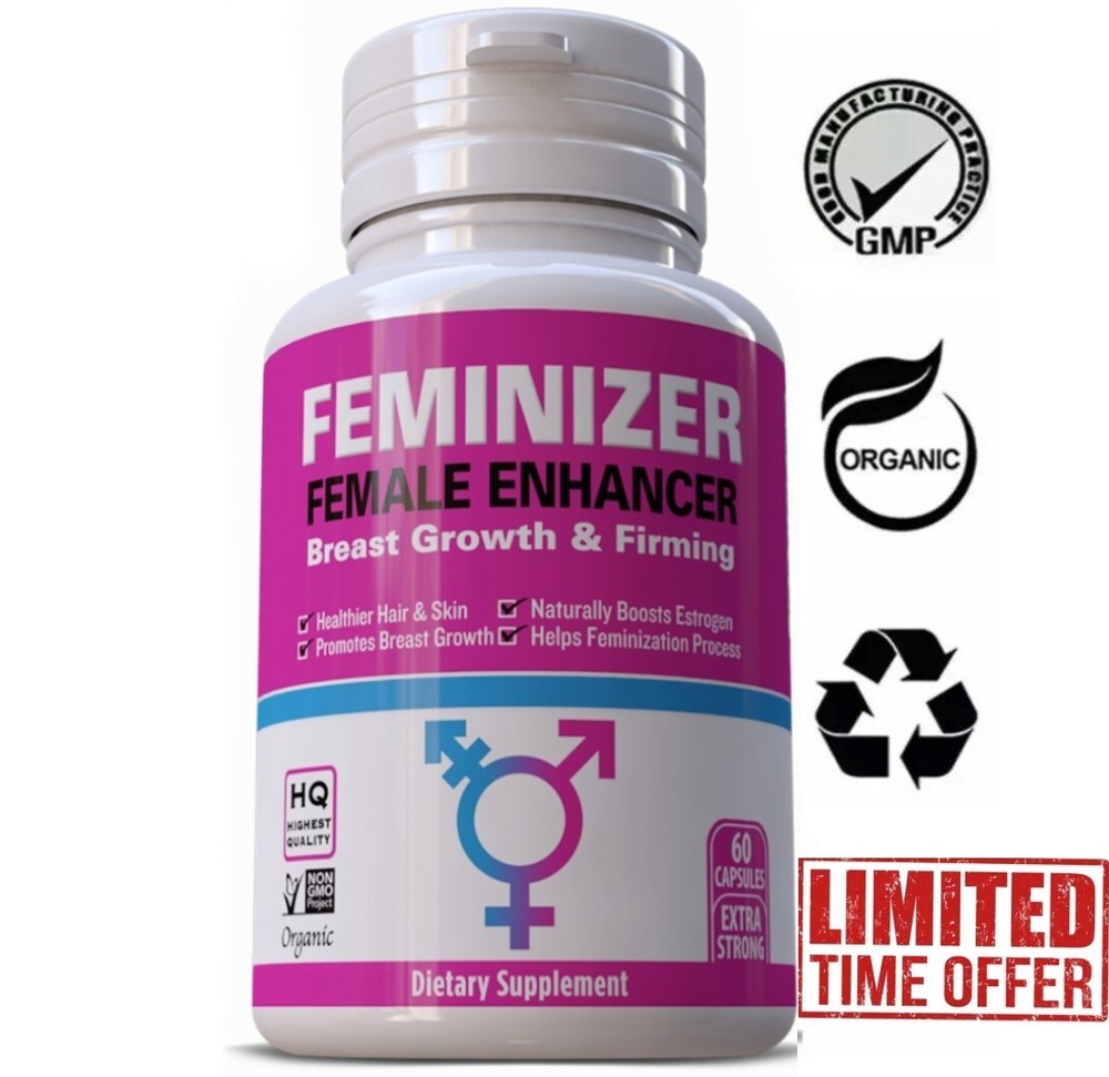 PURE PUERARIA MIRIFICA Breast Supplement Feminizer Female Enhancemen 60 Caps USA