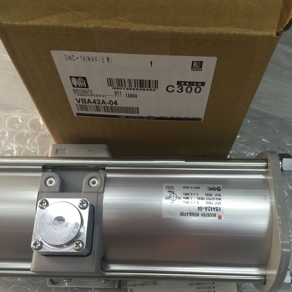 1PC New SMC VBA42A-04 Booster Valve Expedited Shipping VBA42A04