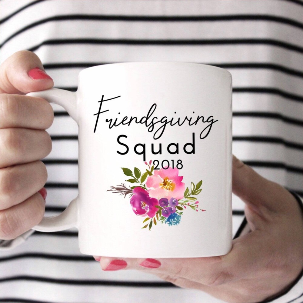 Friendsgiving Squad Mug Friendsgiving Mug Thanksgiving Mug Gift For Host