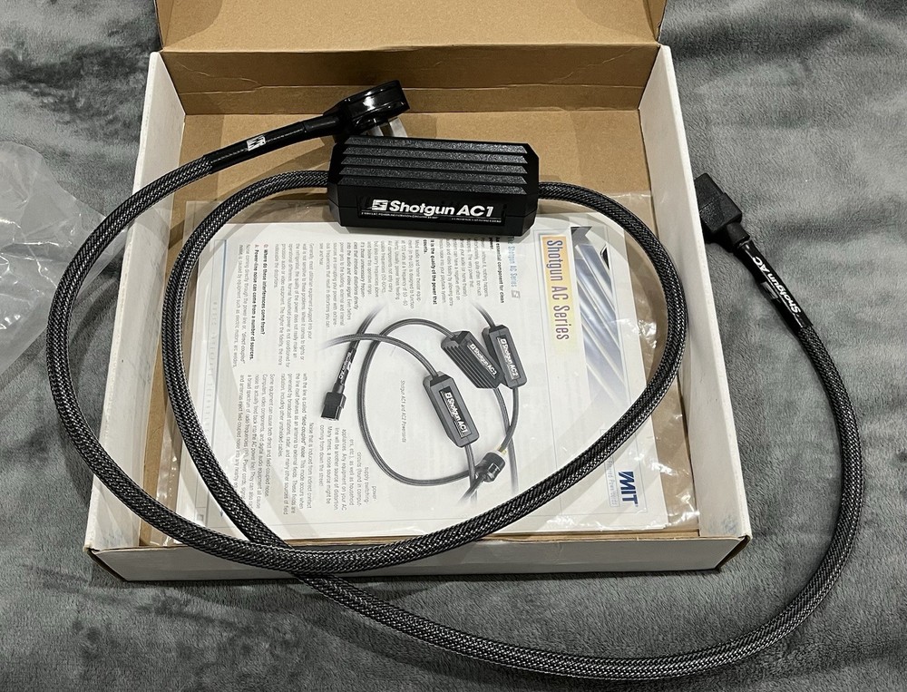 MIT AC1 Hi End Power Cable Two Available UK Plug Factory Terminated