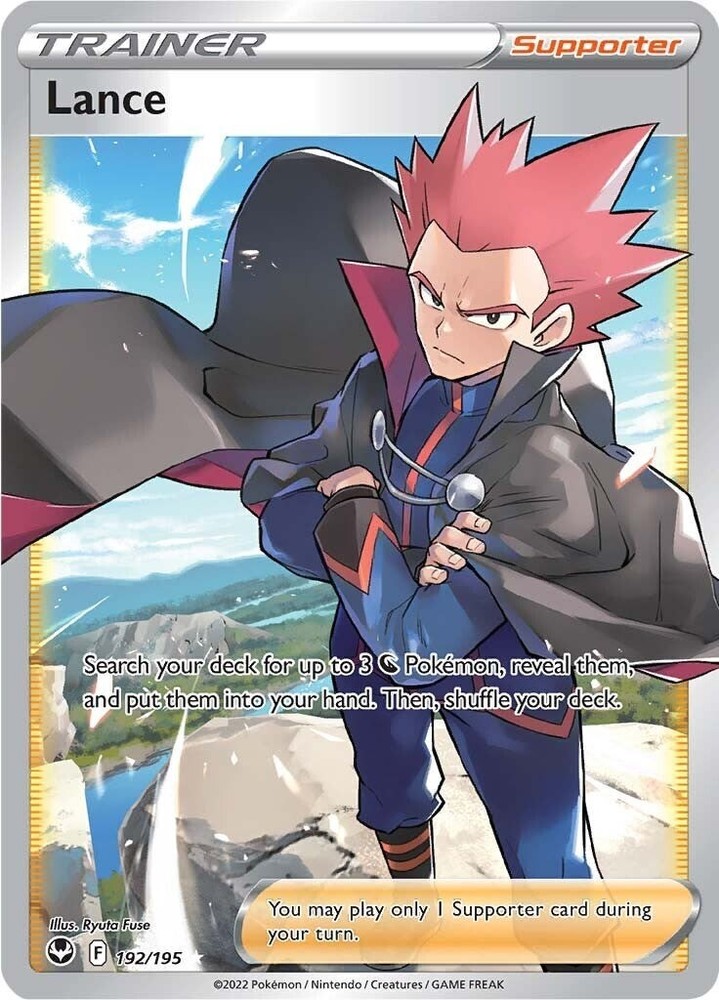 Lance (Full Art) 192/195 Swsh12: Sword & Shield - Silver Tempest Holo