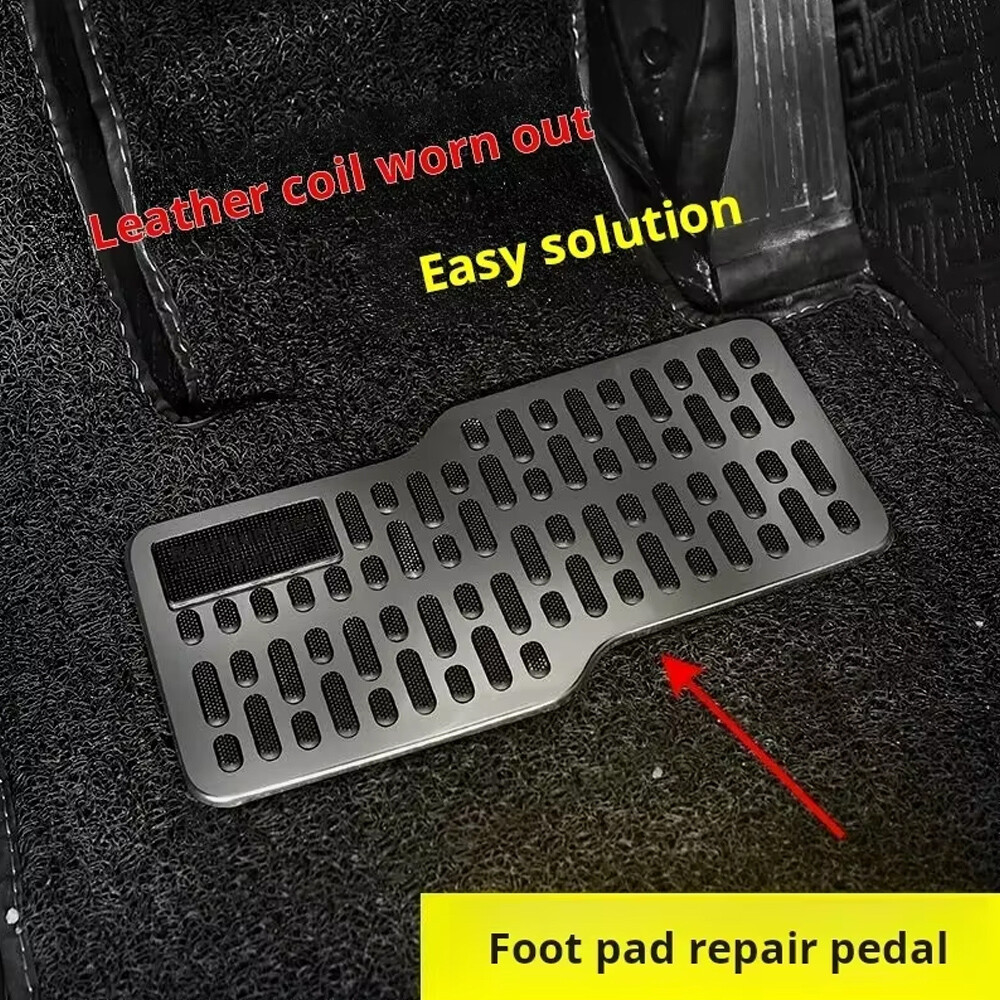 Stainless Steel Non-Slip Car Foot Pedal Pad for Floor Protection