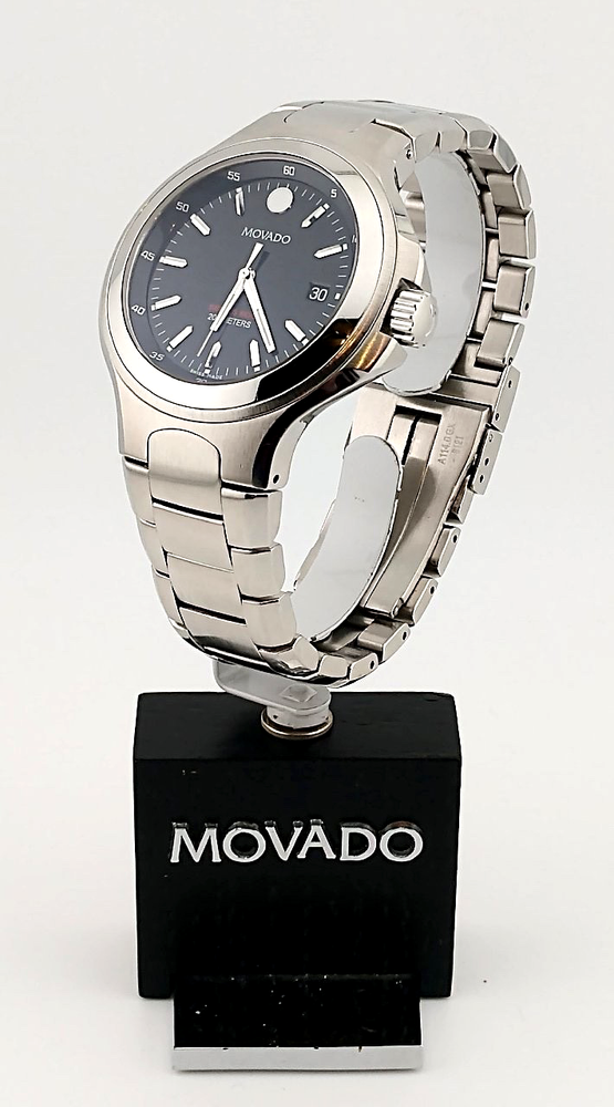 Movado Men's Series 800 Stainless Steel Watch 84.C2.1896 - Sleek & Durable