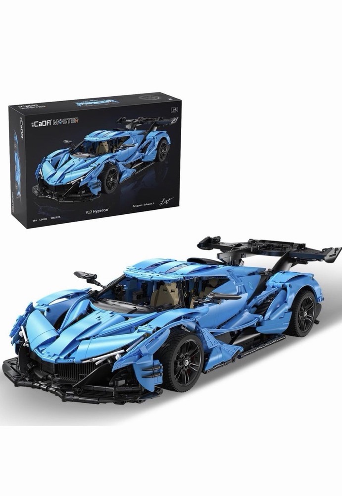 CaDA C64003  Apollo IE Hypercar Model | 3,865 pcs, Master 1:8 Scale - New/Sealed