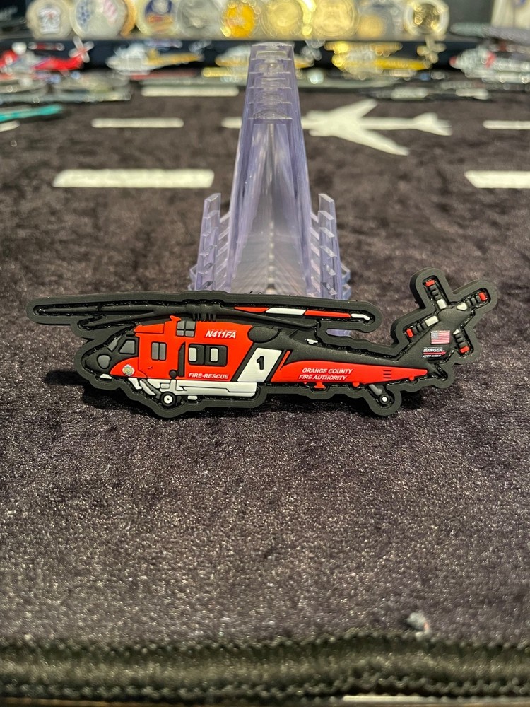 Orange County Fire Authority Helicopter Firehawk patch