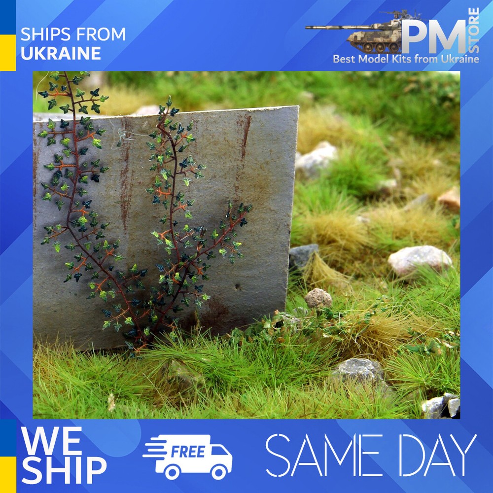 Model Scene VG7-229 1/72-1/87 Ivy Diorama accessories Photo-Etched parts