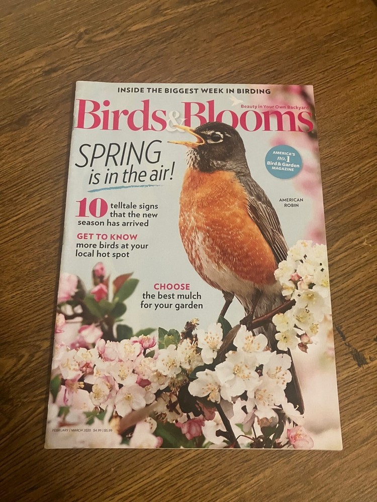 Back Issue of Birds & Blooms Magazine - Feb/Mar 2020