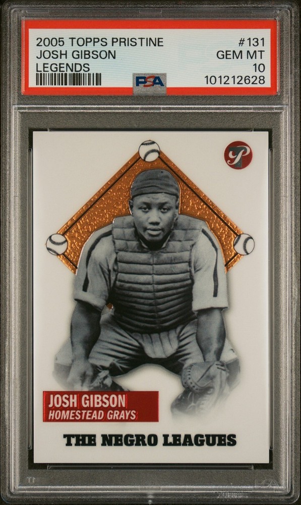 2005 Topps Pristine Legends #131 Josh Gibson 510/999 - PSA 10
