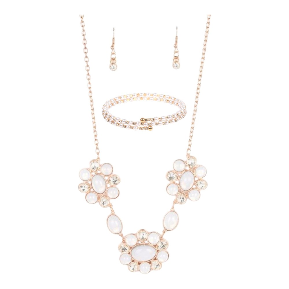 Paparazzi 3 Piece Jewelry Set Your Chariot Awaits And Regal Wraparound