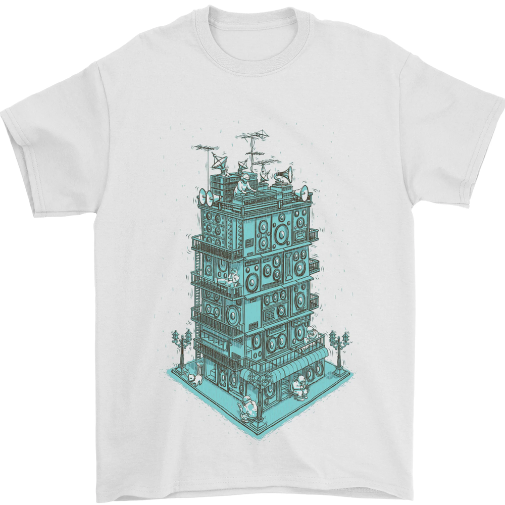 Sound Zone Music DJ DJing HI-FI Festival Mens T-Shirt 100% Cotton