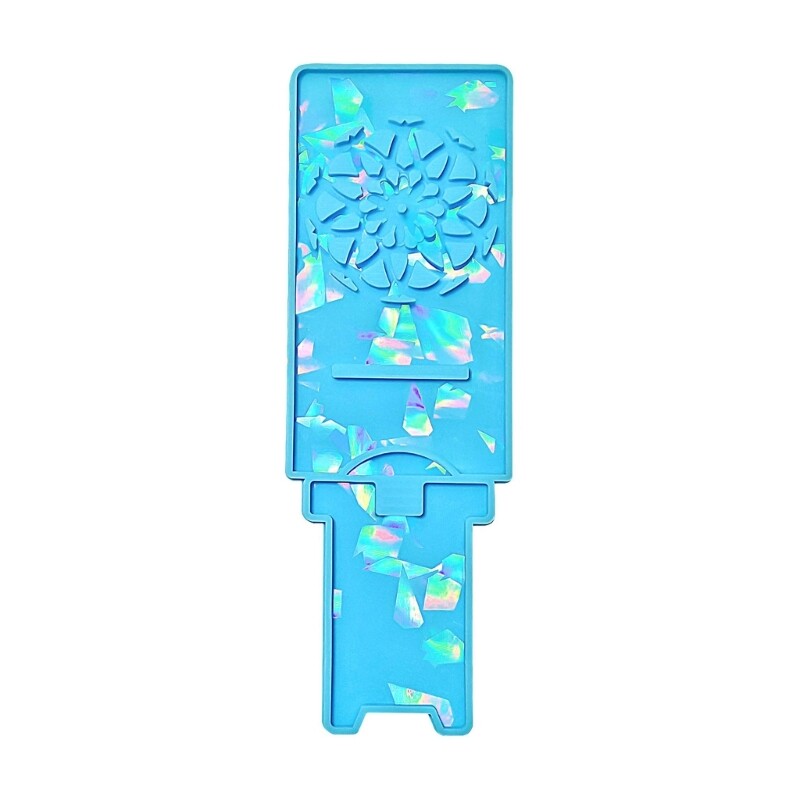 Silicone Phone Stand Mold for Light Flower Epoxy Resin DIY
