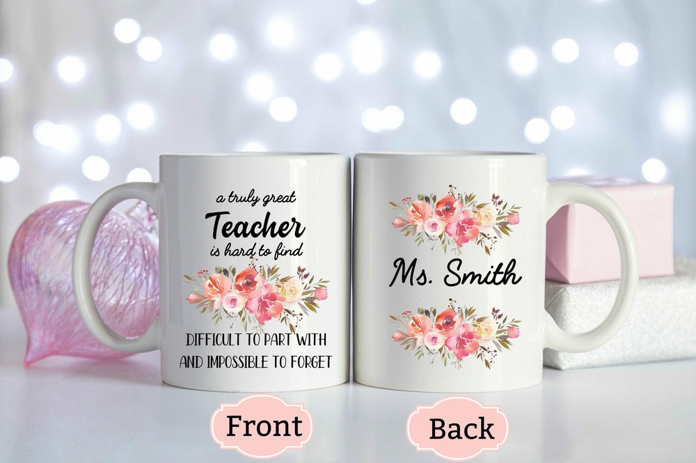 Custom Teacher Gift From Student Teacher Appreciation Gift Gift For Teacher