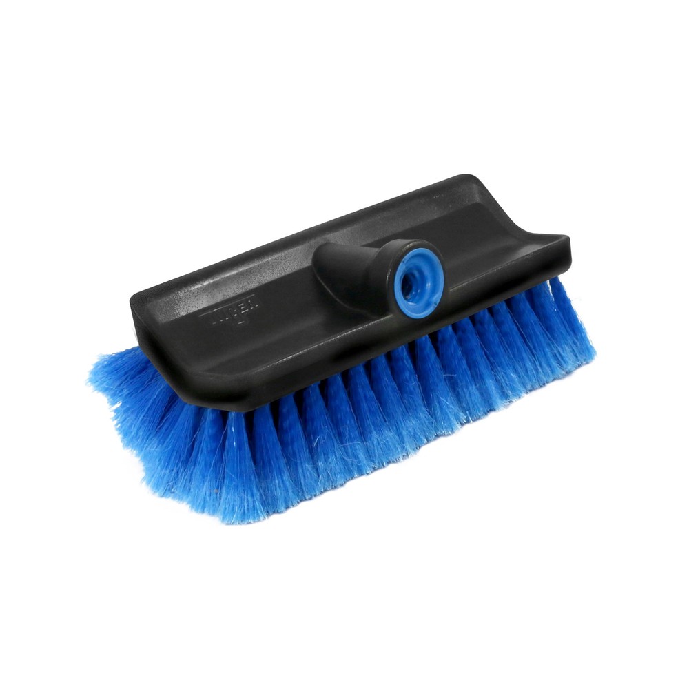 Unger Professional Lock-On 10” Bi-Level Soft Wash Brush – Compatible with Loc...
