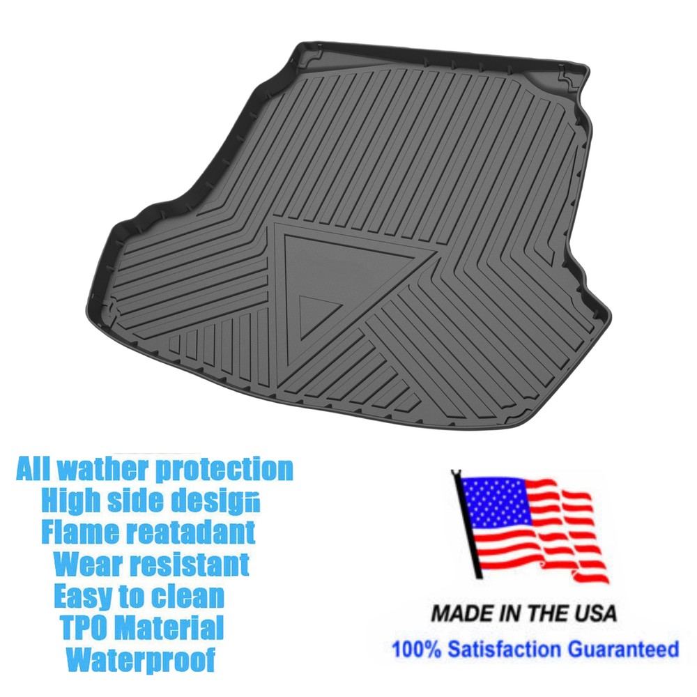 fit for Hyundai Sonata 2015-2019 Rear Trunk Cargo Liner Floor Cover Mat Carpet