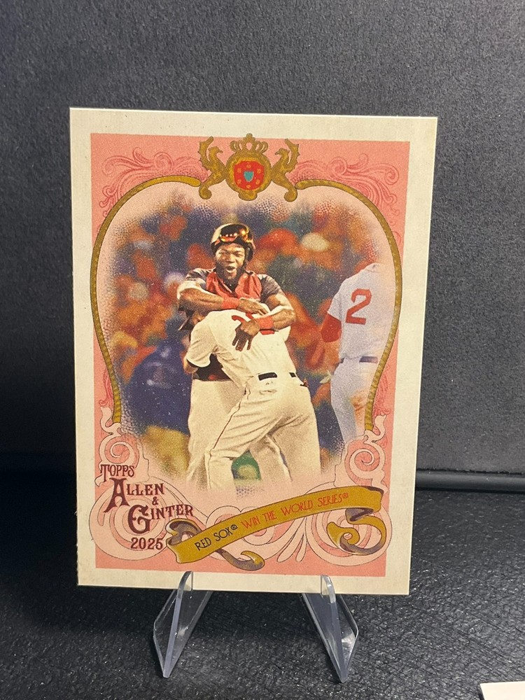 2025 Topps Allen & Ginter Sweet Victory SV-8 David Ortiz, Boston Red Sox