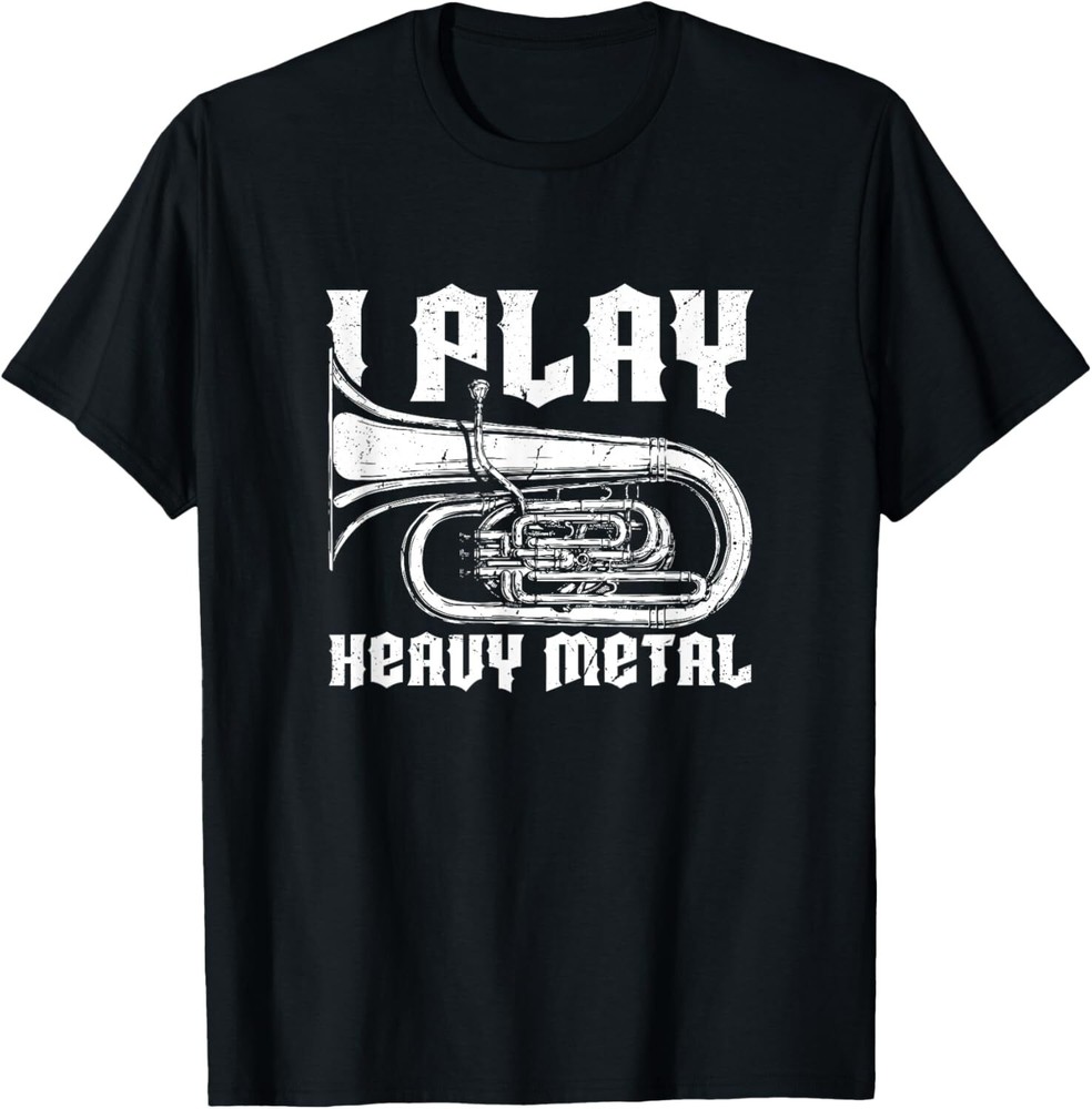 Heavy Metal Tuba Player Marching Band T-Shirt Hoodie