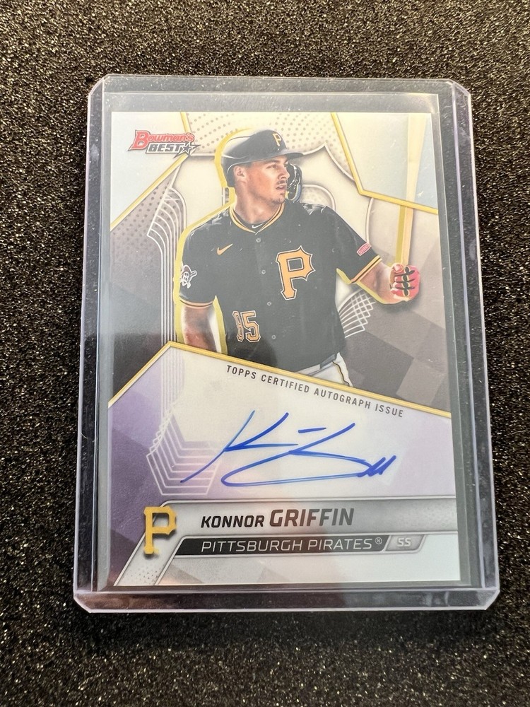 2025 Bowman's Best - Best of 2025 Autographs Konnor Griffin #B25-KG (AU, RC)