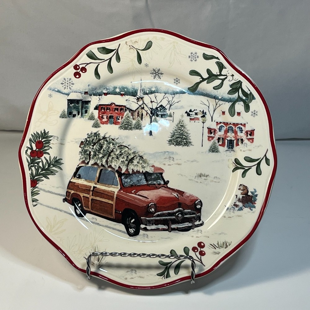 Better Homes & Gardens Red Station Wagon Wood Paneled 8.75