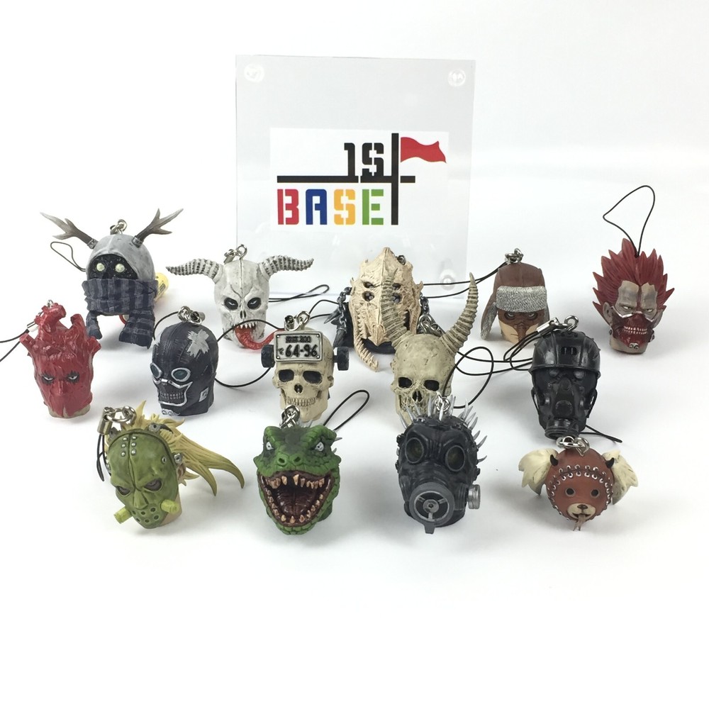 Dorohedoro Head Mascot Collection vol. 1 2 Keyring Keychain Strap Caiman Nikaido