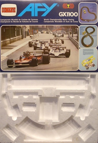 1980 Aurora GX1100 AFX Slot Car Race Set BOX ONLY NICE.