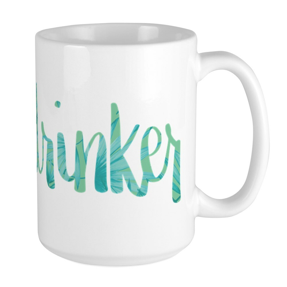CafePress Daydrinker Print Coffee Mug, Large 15 oz. White Coffee Cup (63815854)