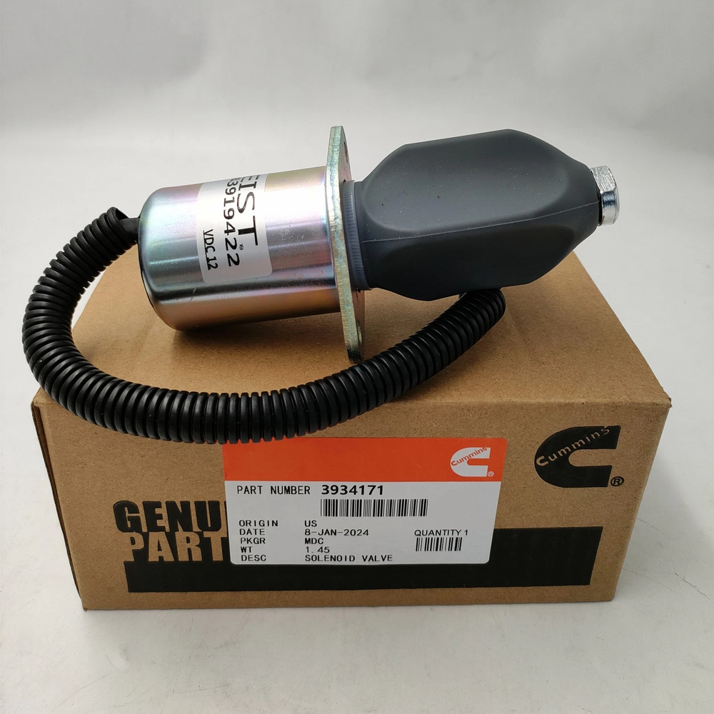 3919422 For Cummins SA-4026-12 Fuel Shut Off Solenoid Valve 12V C & B 5.9L 8.3L