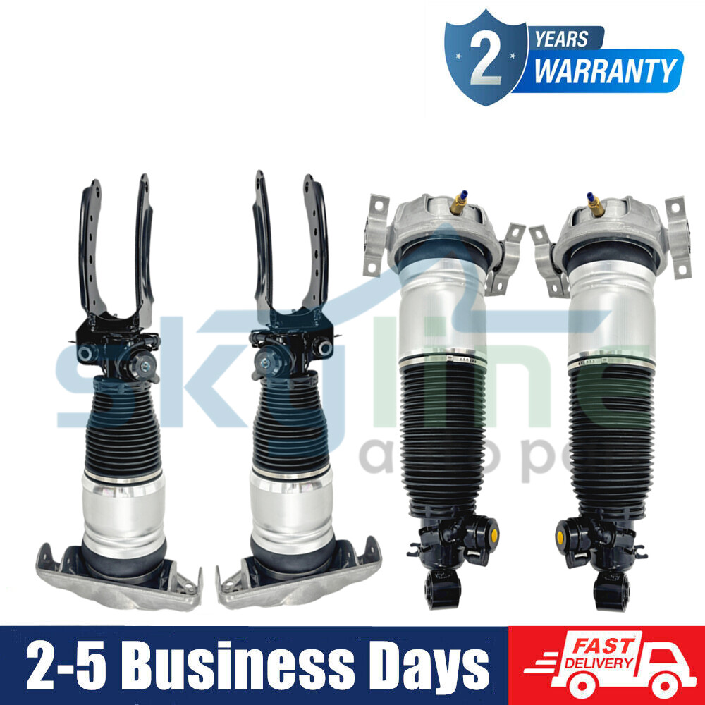 4× Front & Rear Suspension Shock Struts For Audi Q7 Porsche Cayenne VW Touareg