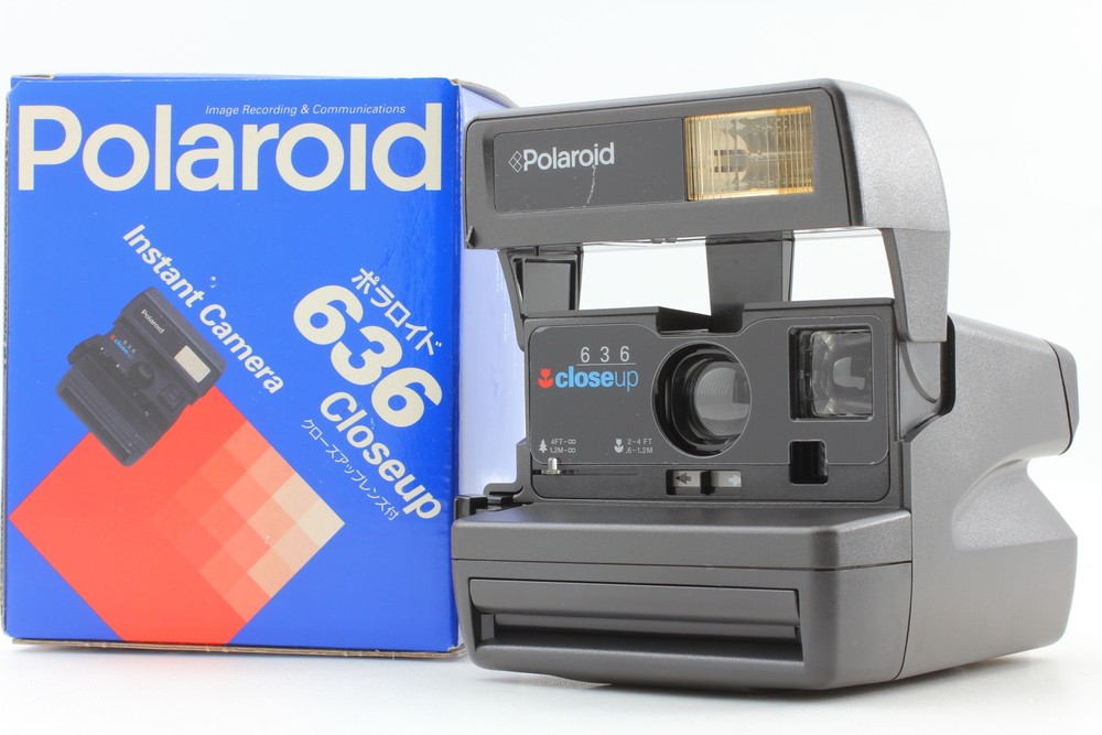 Dead Stock Unused Polaroid 636 Close Up Instant Film Camera Type 600 Japan
