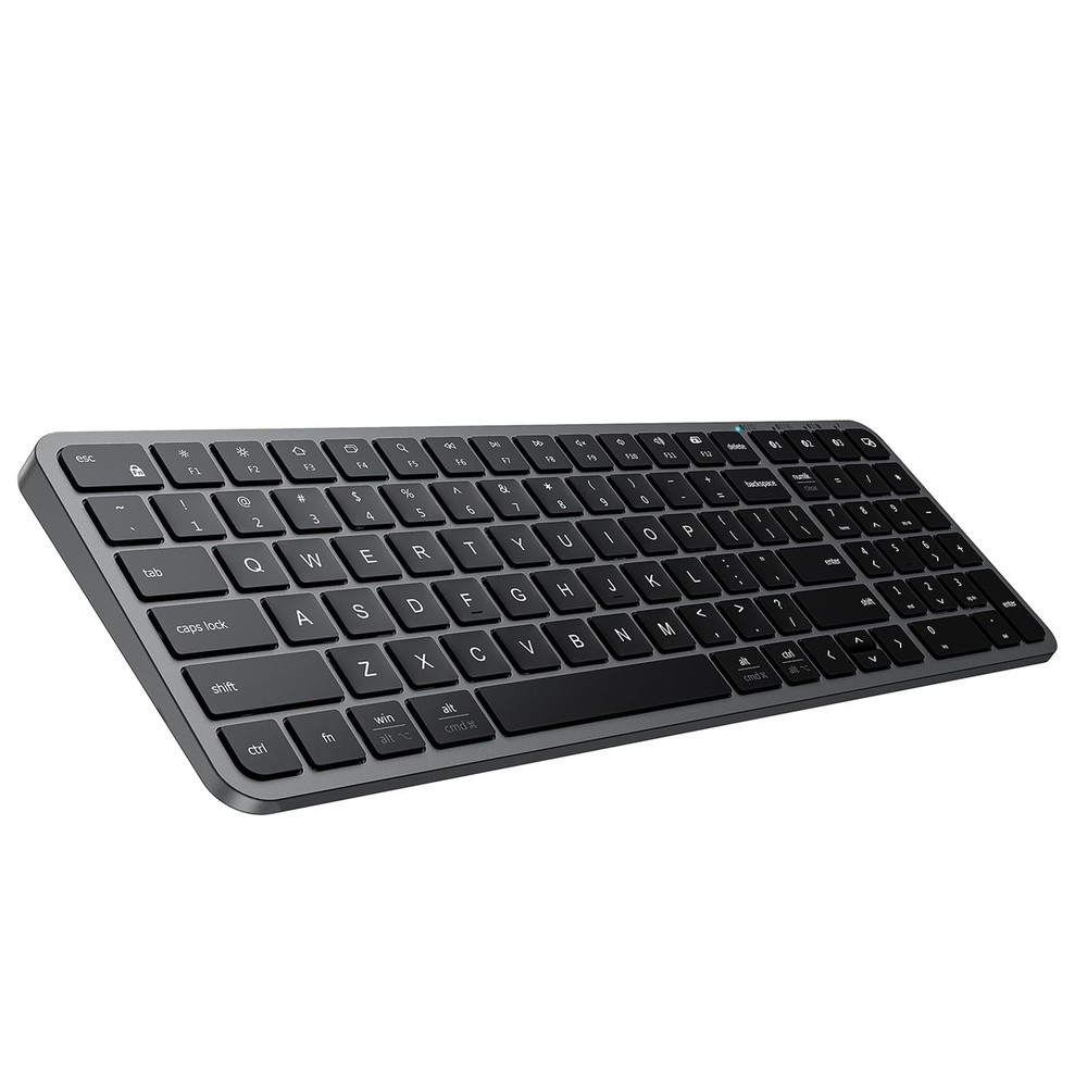 iClever BK20 Bluetooth Keyboard with Numeric Keypad and Multi-Device Rechargeable Battery