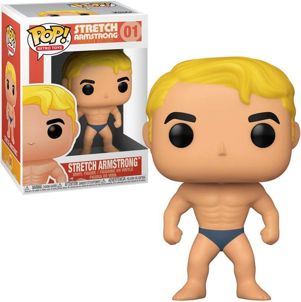 Funko Pop Retro Toys Stretch Armstrong 01 Vinyl Figure New in Box Collectible