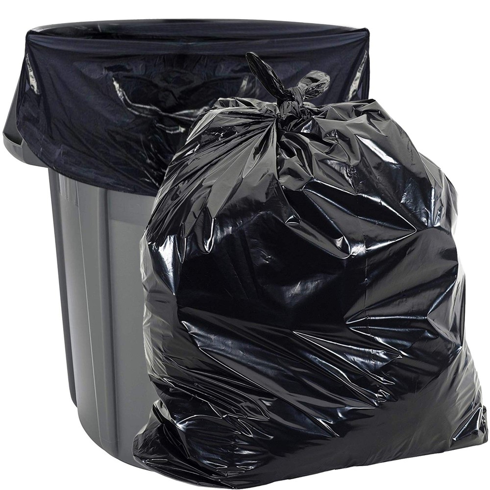 Heavy Duty 55 Gallon Trash Bags - (Value 50 Pack) - 1.5 MIL equivalent Indust...
