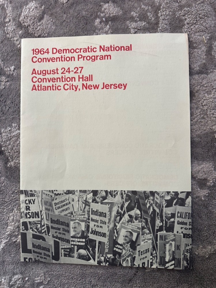1964 Democratic National Convention Program