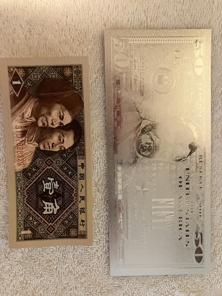 $50 Silver Collectible Bank Note