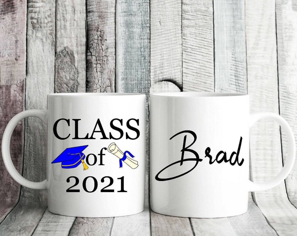 Class Of 2020 Graduation Gift For Him Mug Personalized Graduation Gift Mug With