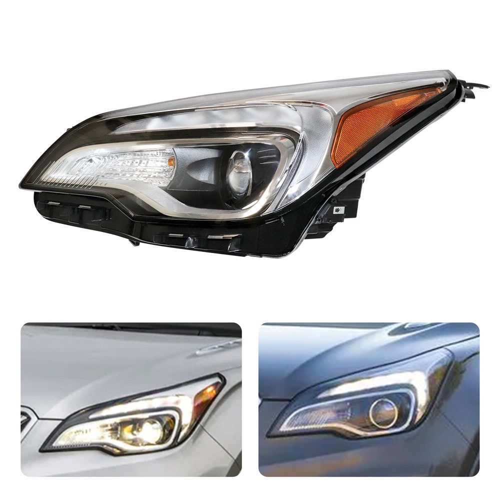 Driver Left Side For 2016-2018 Buick Envision Headlight LED Headlamp Assembly